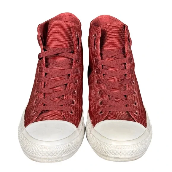 Converse Chuck Taylor All Star High Top Sneakers Maroon Red Men‎ 8 Women 10 - Picture 3 of 10